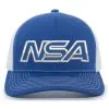 Pacific Headwear NSA Outline Series Royal Snapback Hat: 104-ROWH 2 Pacific Headwear NSA Outline Series Royal Snapback Hat: 104-ROWH -Cheap bat Store 104S 126 front