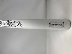 New Other Louisville Slugger M110 34″ M9 Maple Wood Baseball Bat Natural/White Baseball Bats