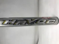 New Other Easton Havoc 34/27 SZ810 Slowpitch Softball Bat Silver/Yellow Alloy Non-USSSA Stamp