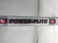 New RARE Power-Flite Rich Plante Slowpitch Softball Bat 34/28 Silver/Red Non-USSSA Stamp