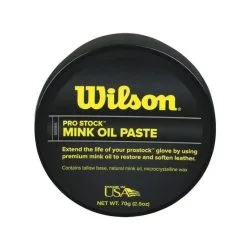 Wilson Pro Stock Mink Oil Glove Paste: WTA6776PD