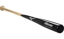 New Mizuno Fungo 340205 Wood Baseball Bat Black/Natural 35″