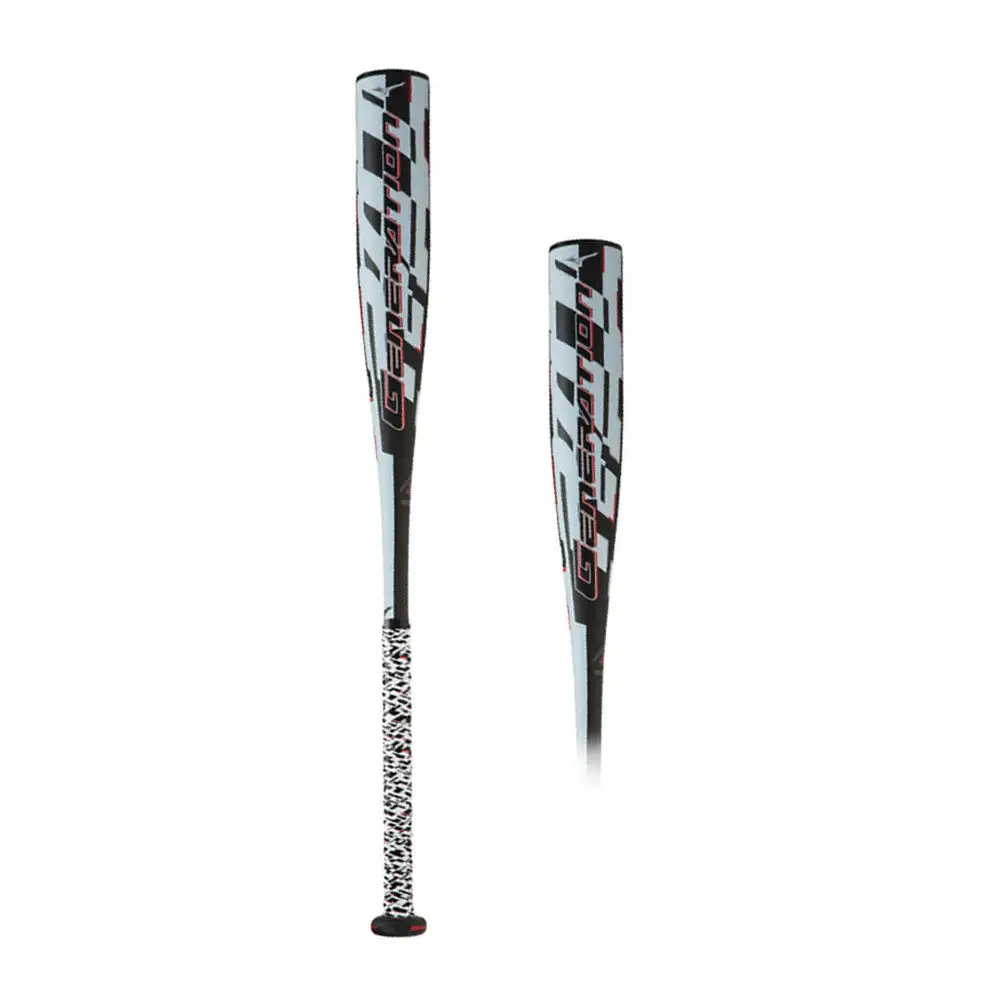 New Mizuno Generation 2 5/8″ Senior League Baseball Bat 340402 Black/White 6 New Mizuno Generation 2 5/8″ Senior League Baseball Bat 340402 Black/White - Image 4