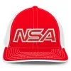Pacific Headwear NSA Outline Series Red Flex Fit Hat: 404M-RDWH 2 Pacific Headwear NSA Outline Series Red Flex Fit Hat: 404M-RDWH -Cheap bat Store 404M 400 front
