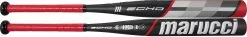 New Demo Marucci ECHO Composite Fastpitch Bat, 2 1/4″ Barrel 33/23 Black/Red