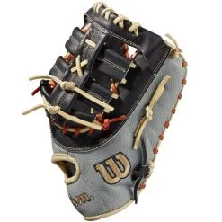 Wilson A2000 1620 12.5" SuperSkin Baseball First Base Mitt: WBW100119125 -Cheap bat Store 4d19da039586feecaf3a63770ce9d078b48632b4 WBW100119 2 A2000 1B 1620SS 125 GraySS Black Blonde