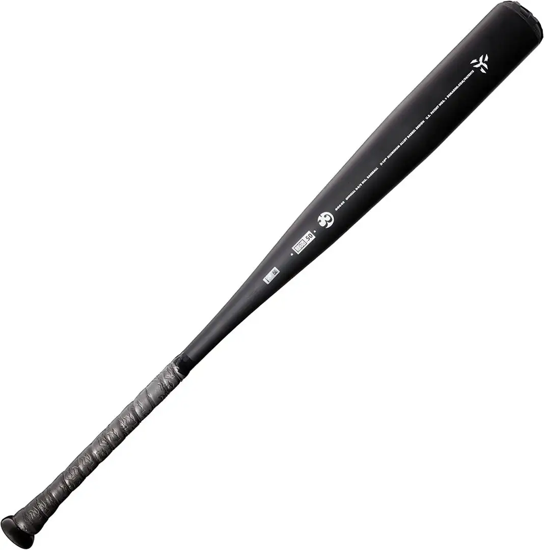 New DeMarini 2022 The Goods One Piece (-3) BBCOR Baseball Bat Black/White Baseball Bats 4 New DeMarini 2022 The Goods One Piece (-3) BBCOR Baseball Bat Black/White Baseball Bats - Image 2