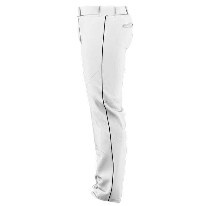 Alleson Adult Crush Open Bottom Baseball Pants With Piping: 655WLB 4 Alleson Adult Crush Open Bottom Baseball Pants With Piping: 655WLB - Image 2