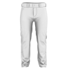Alleson Adult Crush Open Bottom Baseball Pants: 655WLP -Cheap bat Store 655wlp wh front1 7f4e5d99 82b2 4020 be28 7f44688bf939