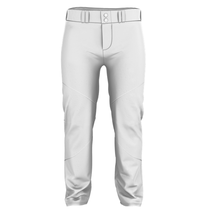 Alleson Adult Crush Open Bottom Baseball Pants: 655WLP 3 Alleson Adult Crush Open Bottom Baseball Pants: 655WLP