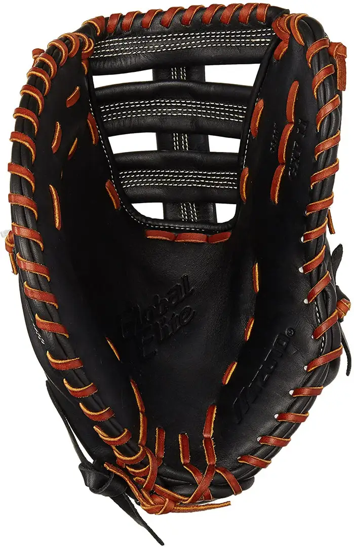 New Other Mizuno Global Elite GXF11 13 Inch Baseball First Base Mitt RHT Black/Tan 4 New Other Mizuno Global Elite GXF11 13 Inch Baseball First Base Mitt RHT Black/Tan - Image 2