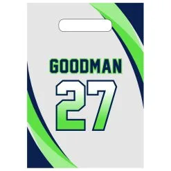 Pacific Headwear Custom Sublimated Bag Tags: DSG BAG TAG -Cheap bat Store BAG TAG WARRIORS 2
