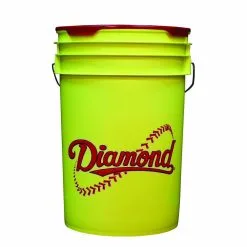 Diamond 6 Gallon Ball Bucket With Padded Lid: BKT