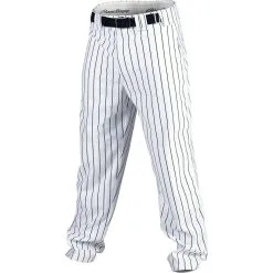 Rawlings Adult Pinstripe Semi-Relaxed Baseball Pants: BP95MR