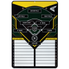 Easton Coaches Dry Erase & Magnetic Lineup Board: A153046 -Cheap bat Store COACHES LINE UP BOARD 8070255 front