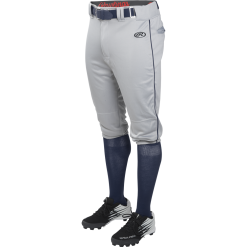 Rawlings Adult Launch Knicker Baseball Pants With Piping: LNCHKPP -Cheap bat Store LNCHKPP BG N