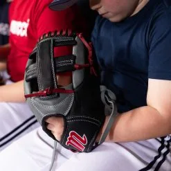 Marucci Caddo S Type 11" Baseball Glove: MFGCADD1100-GY/R -Cheap bat Store MFGCADD1100 1 56367.1623086634