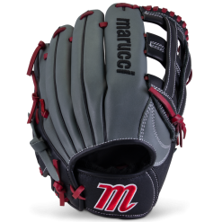 Marucci Caddo S Type 12" Baseball Glove: MFGCADD1200-GY/R