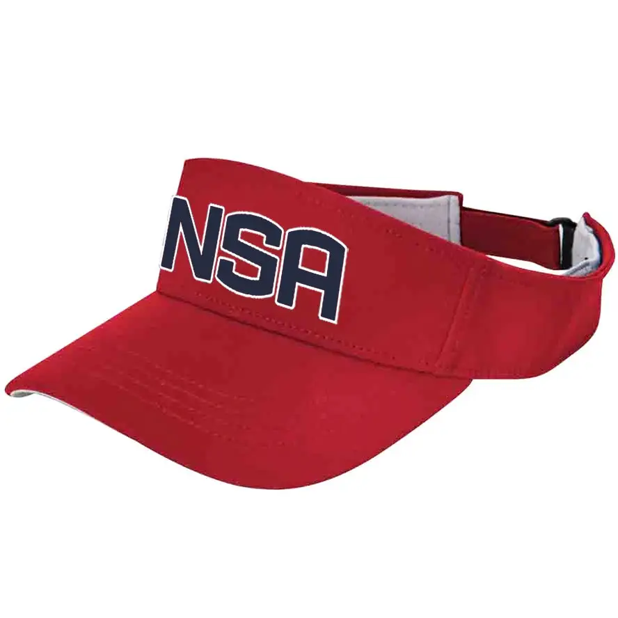 Champro Sports NSA Classic Series Scarlet Visor: HV6-S-NW 3 Champro Sports NSA Classic Series Scarlet Visor: HV6-S-NW