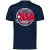 DSG Apparel National Softball Association NSA Dry Fit Navy Short Sleeve Shirt 1 DSG Apparel National Softball Association NSA Dry Fit Navy Short Sleeve Shirt -Cheap bat Store NSAFLAGLOGO2COLOR RedWhiteNavySS