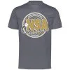 DSG Apparel National Softball Association NSA Dry Fit Charcoal Short Sleeve Shirt