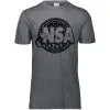 DSG Apparel National Softball Association NSA Tone Tri Blend Short Sleeve Shirt -Cheap bat Store NSATRIBLEND3065TONEBlack