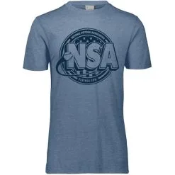 DSG Apparel National Softball Association NSA Tone Tri Blend Short Sleeve Shirt -Cheap bat Store NSATRIBLEND3065TONEStorm