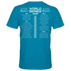 DSG Apparel 2021 NSA Odd Age World Series Fastpitch Tournament T-Shirt -Cheap bat Store ODDAGEWORLDSBLUEBACK