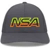 Pacific Headwear NSA Outline Series Graphite Sunrise Low-Pro Snapback Hat: P114-GTSUNRISE -Cheap bat Store P114 059 frontgysunrise