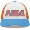 Pacific Headwear NSA Outline Series MIAMI Low-Pro Snapback Hat: P114-WHNOPT -Cheap bat Store P114 48T front