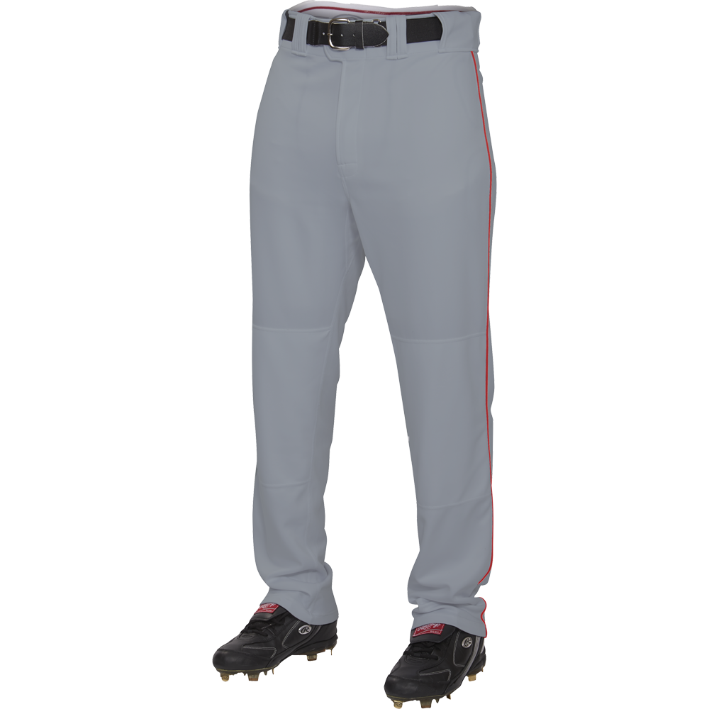 Rawlings Adult Premium Semi-Relaxed Baseball Pants With Piping: PRO150P 3 Rawlings Adult Premium Semi-Relaxed Baseball Pants With Piping: PRO150P