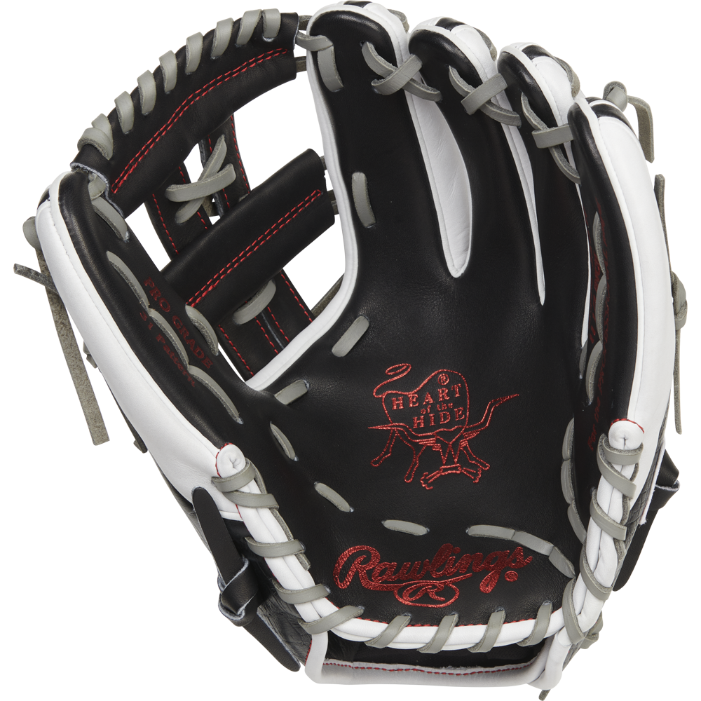 Rawlings Heart Of The Hide 11.5" Baseball Glove: PRO314-32BW 4 Rawlings Heart Of The Hide 11.5" Baseball Glove: PRO314-32BW - Image 2