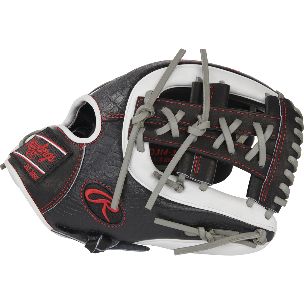 Rawlings Heart Of The Hide 11.5" Baseball Glove: PRO314-32BW 5 Rawlings Heart Of The Hide 11.5" Baseball Glove: PRO314-32BW - Image 3