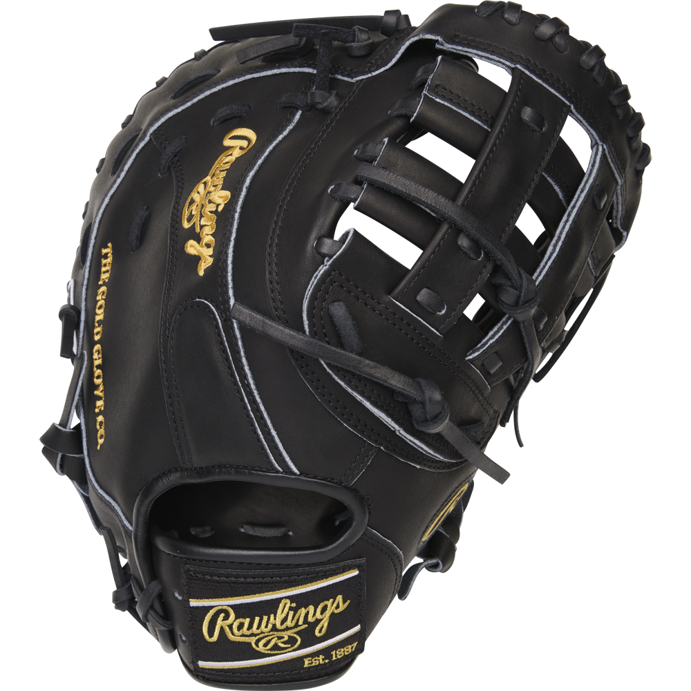 Rawlings Heart Of The Hide 12.5" Baseball First Base Mitt: PROFM18-17B 3 Rawlings Heart Of The Hide 12.5" Baseball First Base Mitt: PROFM18-17B