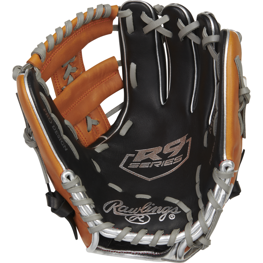Rawlings R9 11" ContoUR Baseball Glove: R9110U-19BT 4 Rawlings R9 11" ContoUR Baseball Glove: R9110U-19BT - Image 2