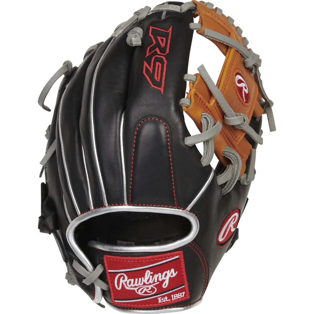 Rawlings R9 11.25" ContoUR Baseball Glove: R91125U-2BT 3 Rawlings R9 11.25" ContoUR Baseball Glove: R91125U-2BT