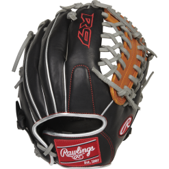 Rawlings R9 11.5" ContoUR Baseball Glove: R9115U-4BT