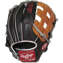 Rawlings R9 12" ContoUR Baseball Glove: R9120U-6BT