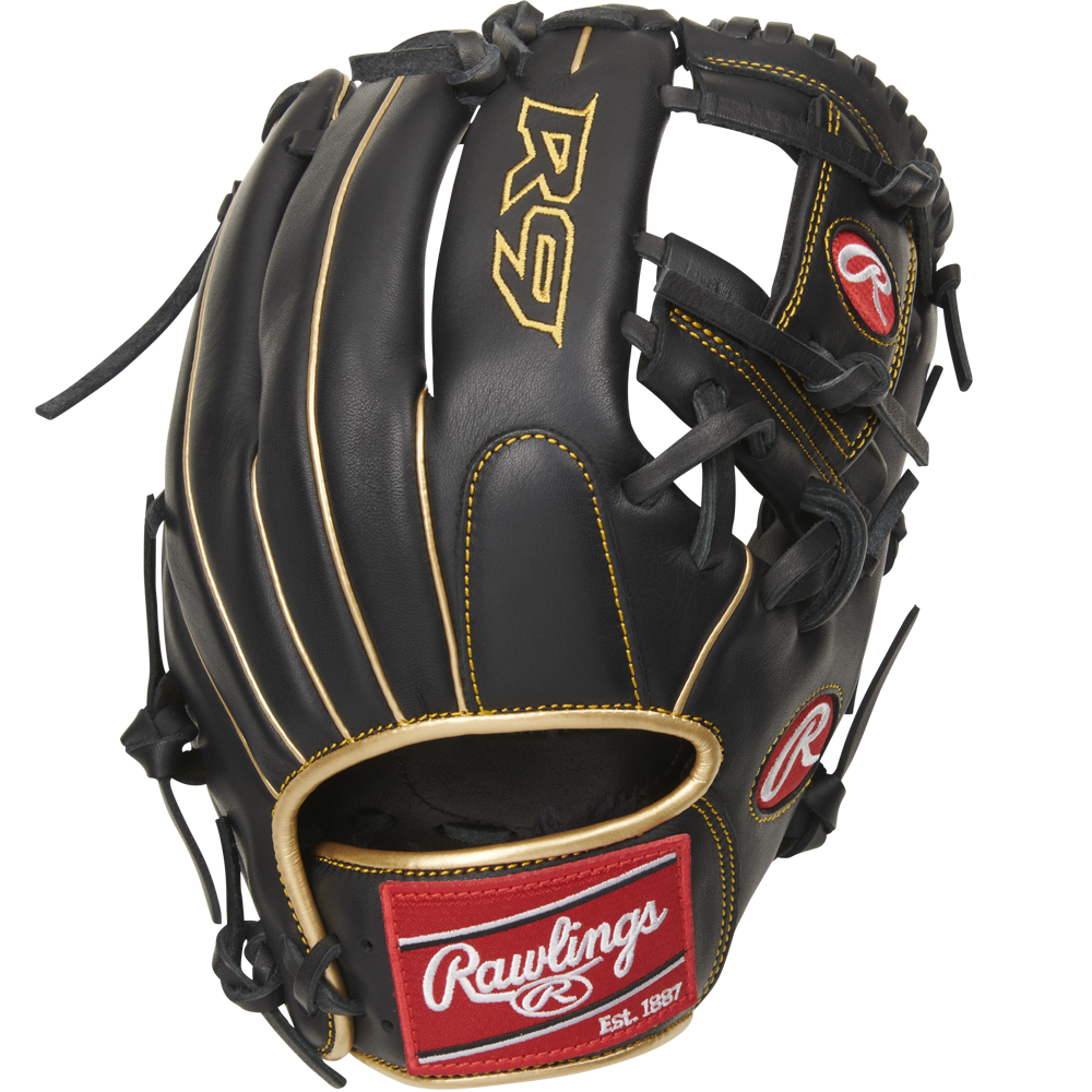 Rawlings R9 11.5" Baseball Glove: R9204-2BG 3 Rawlings R9 11.5" Baseball Glove: R9204-2BG
