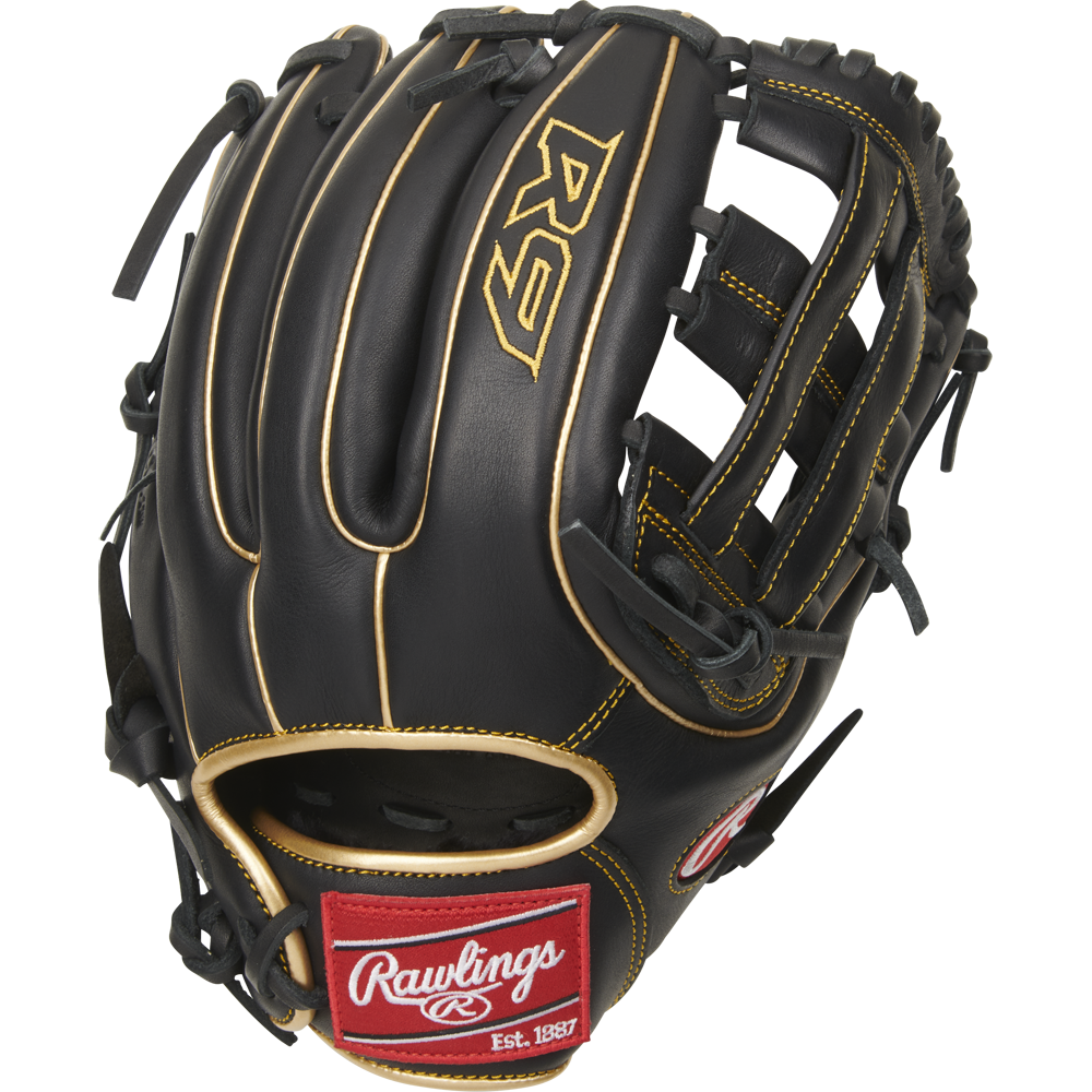 Rawlings R9 11.75" Baseball Glove: R9315-6BG 3 Rawlings R9 11.75" Baseball Glove: R9315-6BG
