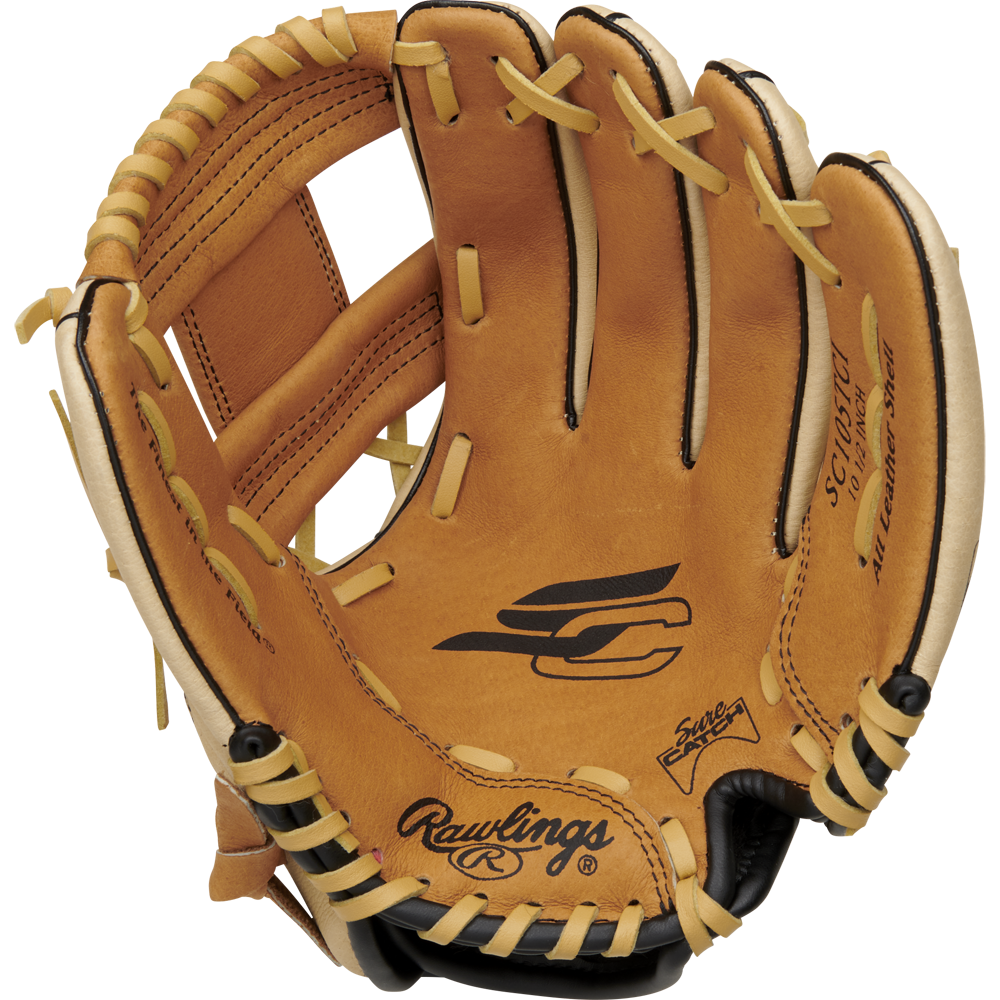 Rawlings Sure Catch 10.5" Youth Baseball Glove: SC105TCI 4 Rawlings Sure Catch 10.5" Youth Baseball Glove: SC105TCI - Image 2