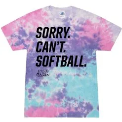 DSG Apparel NSA Sorry Can't Softball Short Sleeve Shirt