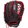 Wilson A700 12" Baseball Glove: WBW10012712 -Cheap bat Store WBW100128 0 A700 12 Black Red.png.cq5dam.web .1200.1200