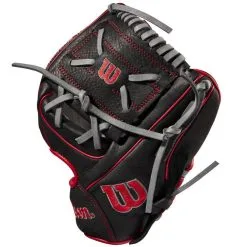 Wilson A1000 PFX2 11" Baseball Glove: WBW10013111 -Cheap bat Store WBW100131 2 A1000 PFX2 IF 11 Black Grey Red.png.cq5dam.web .1200.1200