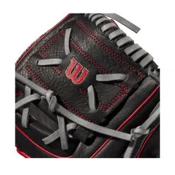 Wilson A1000 PFX2 11" Baseball Glove: WBW10013111 -Cheap bat Store WBW100131 4 A1000 PFX2 IF 11 Black Grey Red.png.cq5dam.web .1200.1200