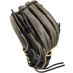 Wilson A1000 1750 12.5" Baseball Glove: WBW100138125 -Cheap bat Store WBW100138 3 A1000 1750 OF 125 Grey Blonde Black.png.cq5dam.web .1200.1200