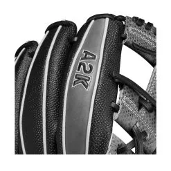 Wilson A2K SC1787SS 11.75" SuperSkin Baseball Glove: WBW1008921175 -Cheap bat Store WBW100892 5 A2K IF 1787SC 1175 BlackSS GreyDimple Grey.png.cq5dam.web .1200.1200