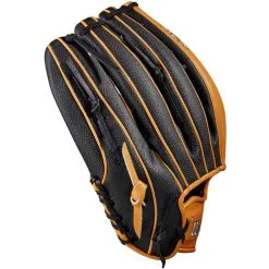 Wilson A2K 1810SS 12.75" SuperSkin Baseball Glove: WBW1008951275 -Cheap bat Store WBW100895 3 A2K 1810SS 1275 VintageTan BlackSS.png.cq5dam.web .1200.1200