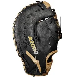 Wilson A2000 1679SS 12.5" SuperSkin Baseball First Base Mitt: WBW100979125 -Cheap bat Store WBW100979 3 A2000 1B 1679SS 125 Black BlackSS Blonde.png.cq5dam.web .1200.1200