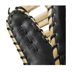 Wilson A2000 1679SS 12.5" SuperSkin Baseball First Base Mitt: WBW100979125 -Cheap bat Store WBW100979 6 A2000 1B 1679SS 125 Black BlackSS Blonde.png.cq5dam.web .1200.1200